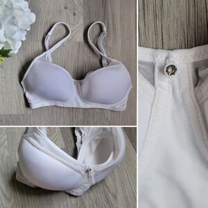 Bali 34C Smoothing White Pushup Women's Bra